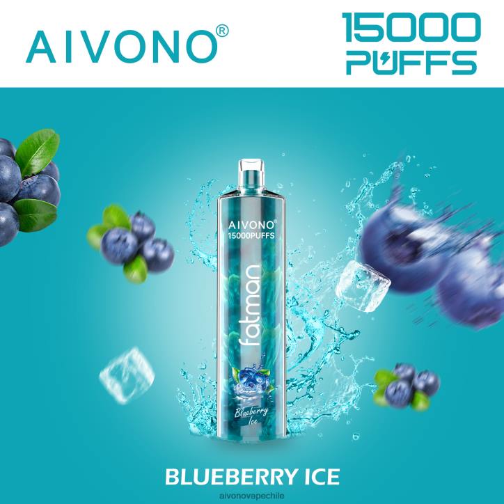 Aivono FATMAN 15000 hielo de arándanos 46VJ014 - Aivono Chile