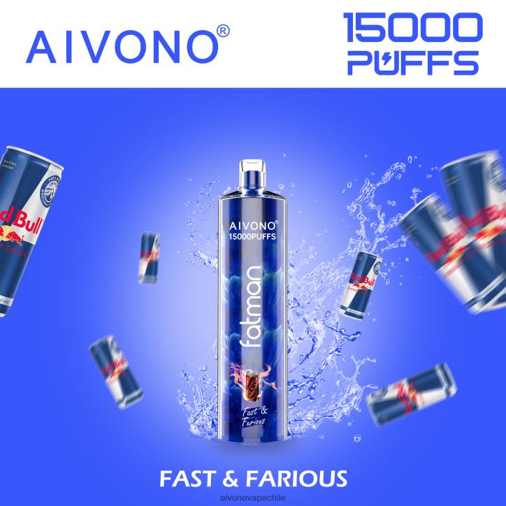 Aivono FATMAN 15000 rapido y furioso 46VJ018 - Aivono Vape