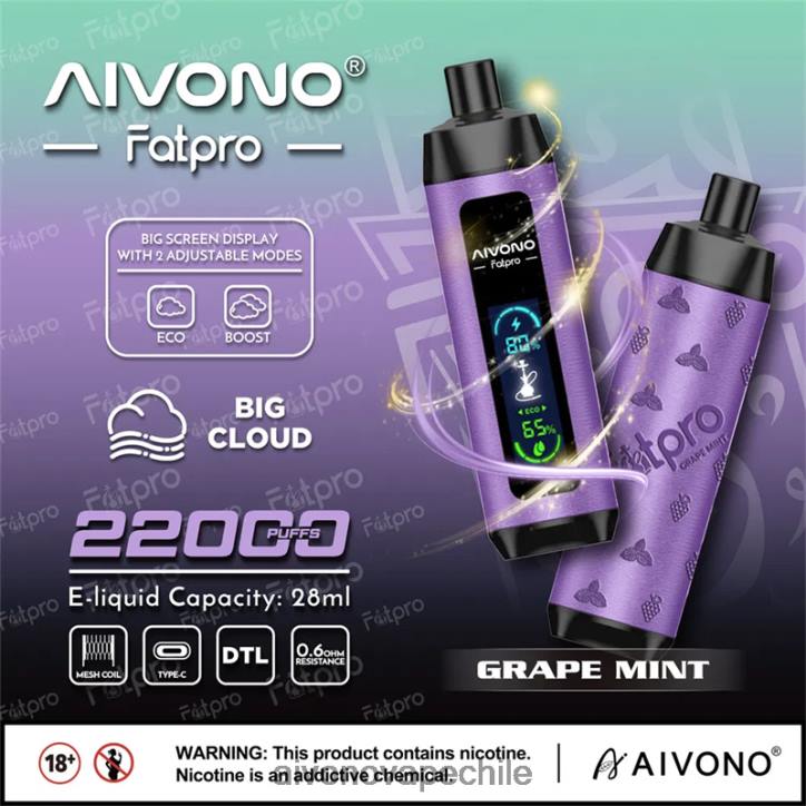 Aivono Fatpro 22000 menta de uva 46VJ02 - Aivono Chile