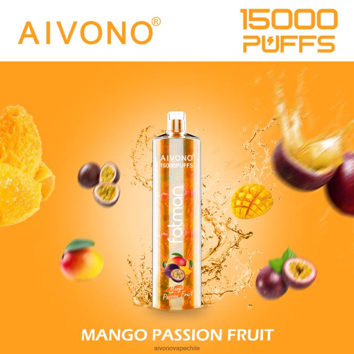 Aivono FATMAN 15000 mango maracuyá 46VJ019 - Aivono Vape Chile