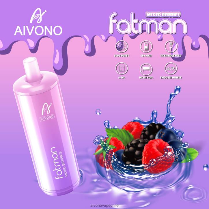 Aivono FATMAN 6800 bayas mixtas 46VJ027 - Aivono Vape