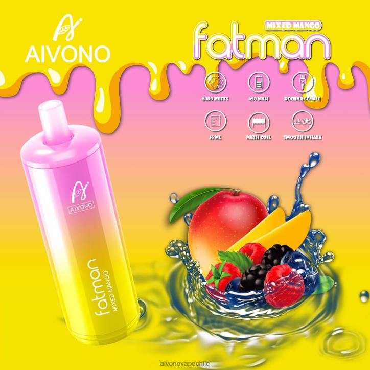 Aivono FATMAN 6800 mango mixto 46VJ026 - Aivono Chile
