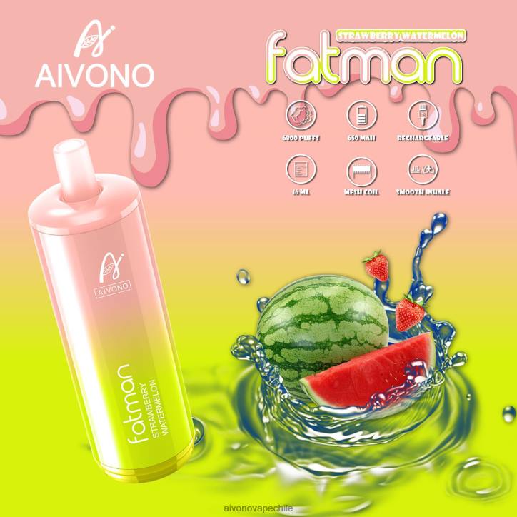 Aivono FATMAN 6800 sandia fresa 46VJ030 - Aivono Vape