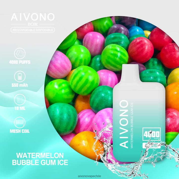 Aivono AIM BOXX 4000 sandía chicle hielo 46VJ0227 - Aivono Chile