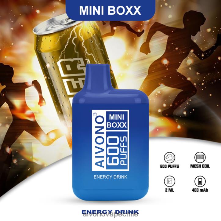 Aivono AIM MINI BOXX 600 bebida energética 46VJ0237 - Aivono Vape