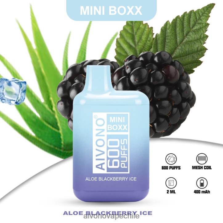 Aivono AIM MINI BOXX 600 hielo actual de aloe 46VJ0240 - Aivono Vape