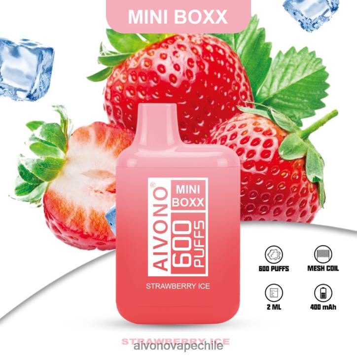 Aivono AIM MINI BOXX 600 hielo de fresa 46VJ0236 - Aivono Chile