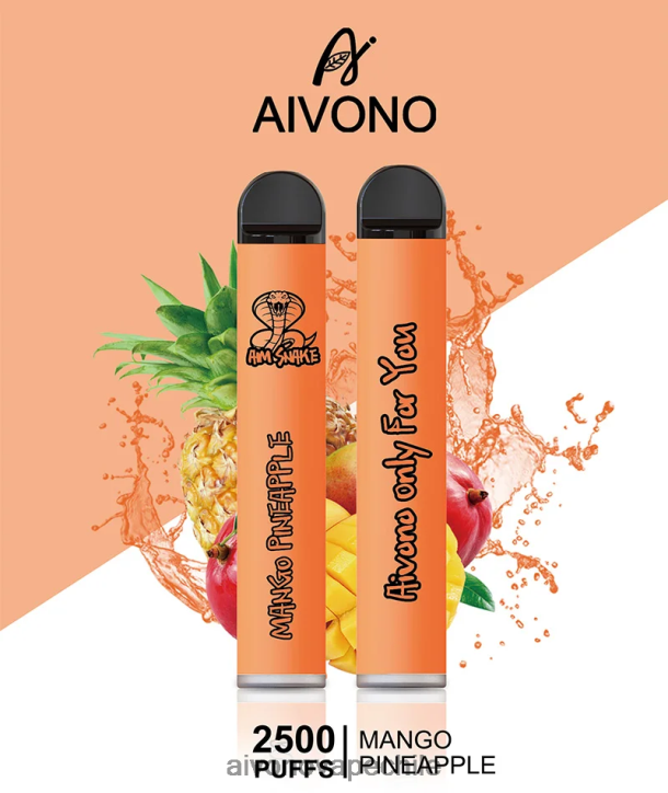 Aivono AIM SNAKE 2500 mango piña 46VJ0310 - Aivono Vape Chile